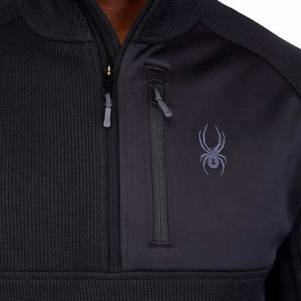 Men’s Gait Half Zip Black  Jacket   Spyder - Picture 4 of 11